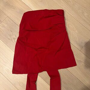 St Agni Tie Back Strapless Top